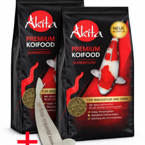 2x Akita Superfood 2.0 | 4,5 kg | 4-6 mm Pellets