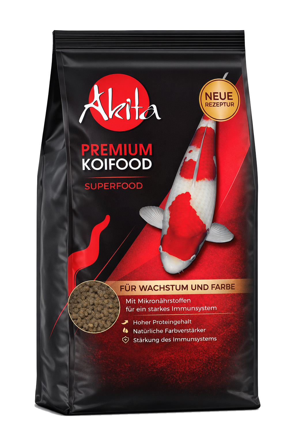 Akita Superfood 2.0 4,5 kg Koifutter freigestellt